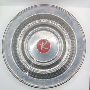 1958 AMC Rambler original Dog Dish Hubcaps set of 4